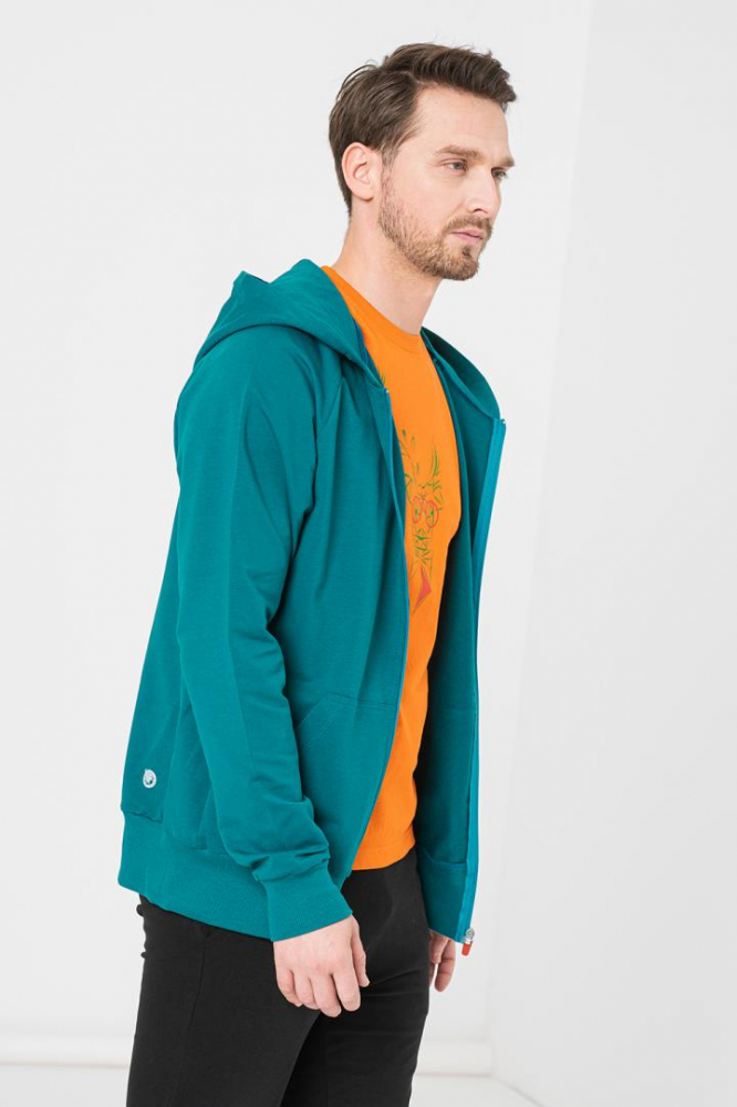 HANORAC COTON CASUAL BARBATI PETROL-M [2]