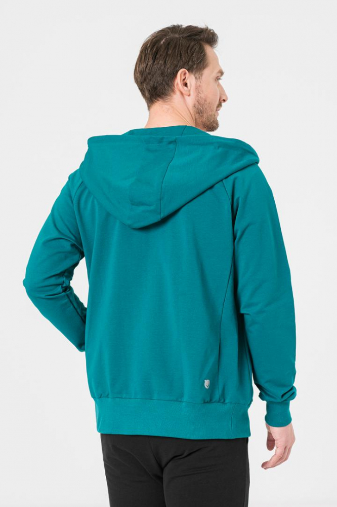HANORAC COTON CASUAL BARBATI PETROL-S [2]