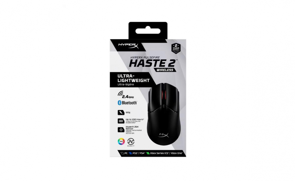 HP HyperX Pulsefire Haste 2 WS Black [3]