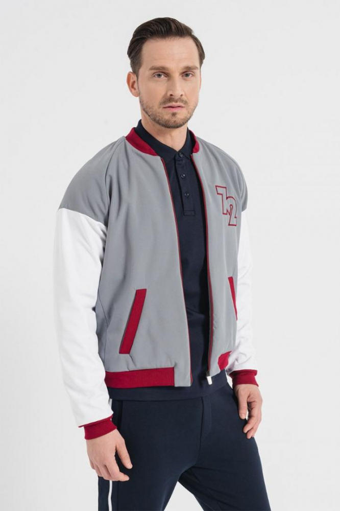 JACHETA BOMBER GRI GRENA M [1]