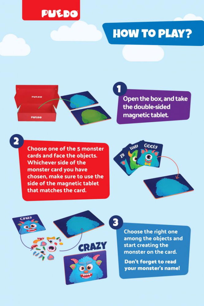 JOC MAGNETIC-CREEAZA UN MONSTRU [5]