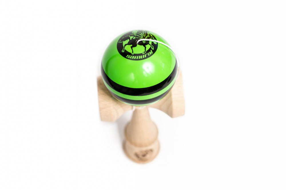 KENDAMA SAMURAI LEMN LOCUST VPS LIQ VERD [3]
