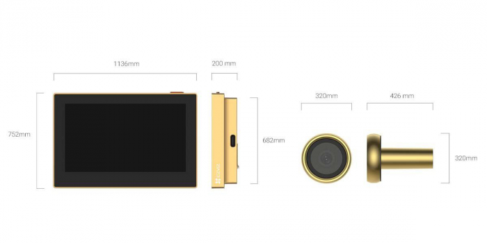 KIT VIDEOINTERFON SMART HOME 2MP [1]