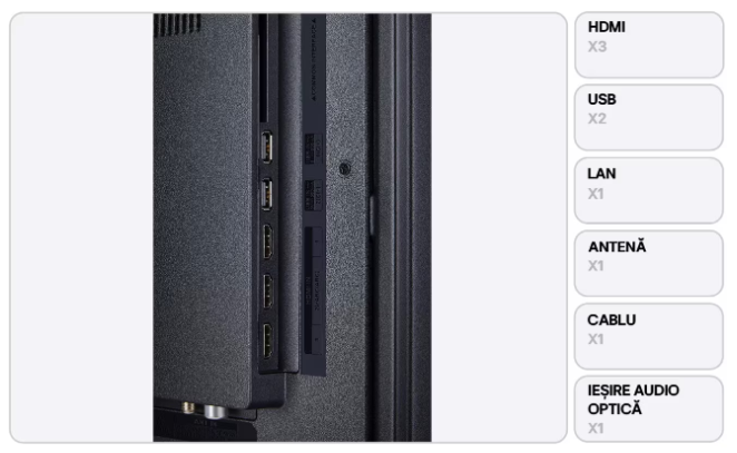 LED TV 4K 50"(126cm) LG 50UA73003LA.AEUQ [4]