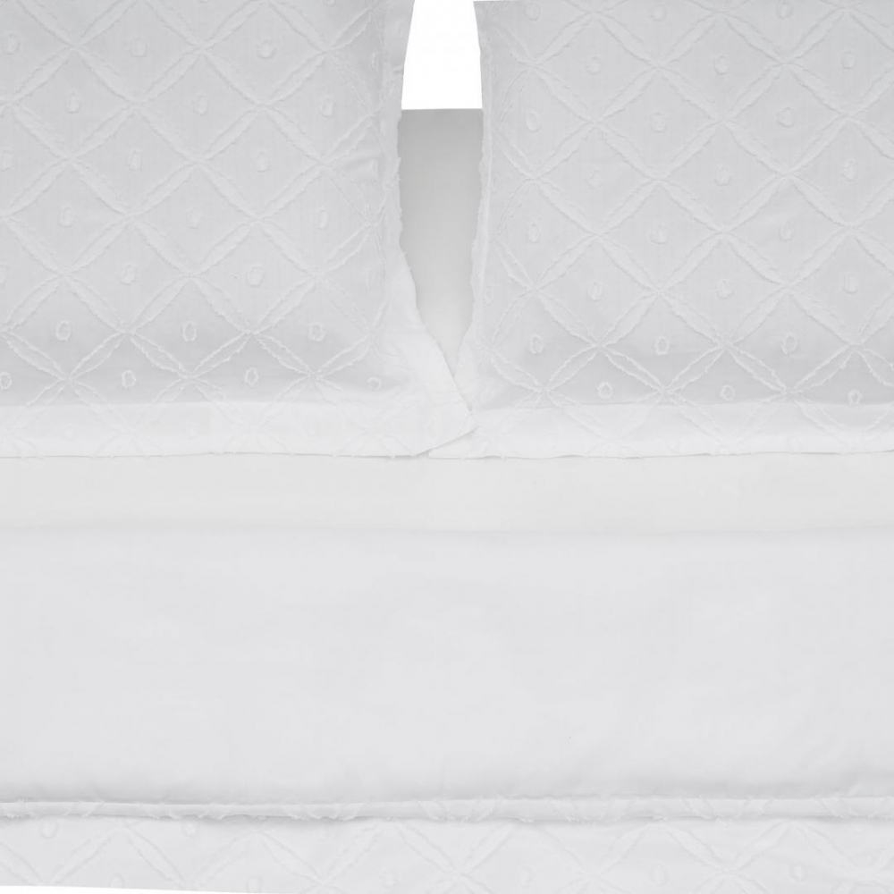 LENJERIE PAT KS CU BRODERIE TUFFATA ALBA [2]