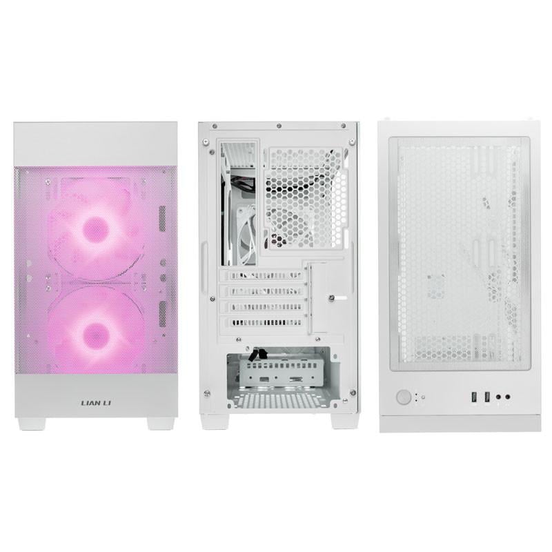 Lian Li LANCOOL 205M Mesh Mc-ATX T G alb [4]