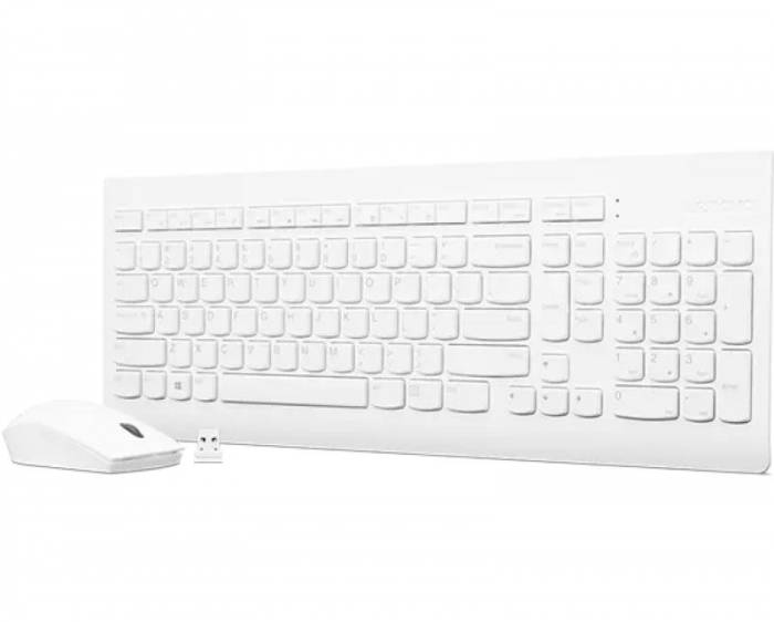 LN 510 Keyboard&Mouse White Wireless US [3]