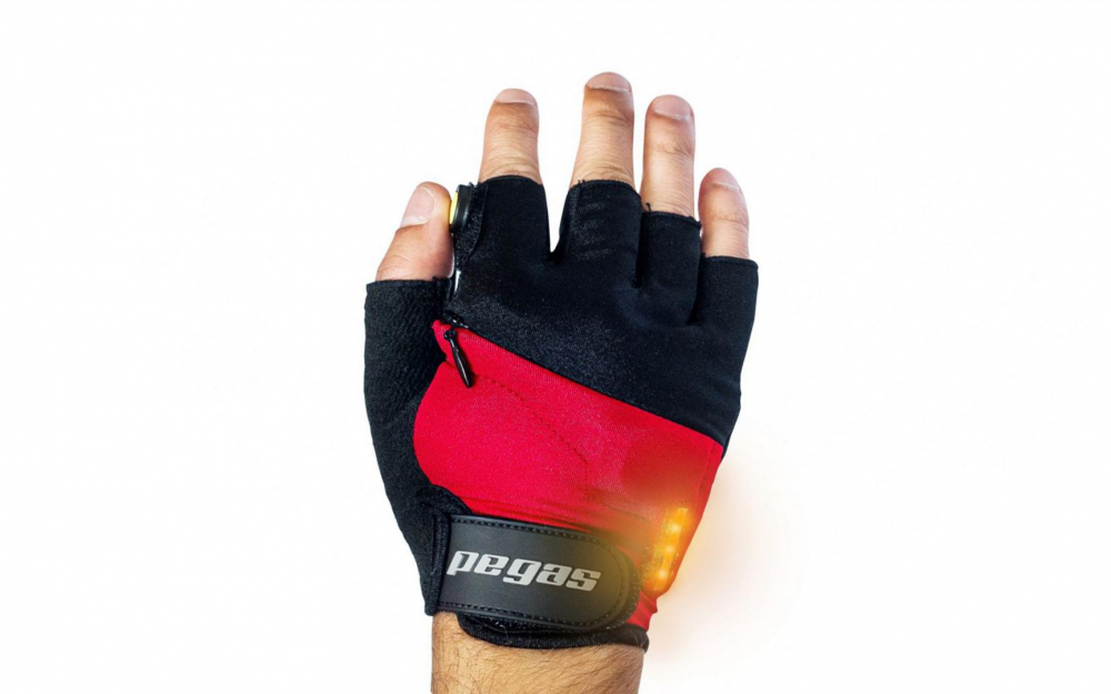 MANUSI PEGAS CU SEMNAL LED, XXL, ROSU [1]