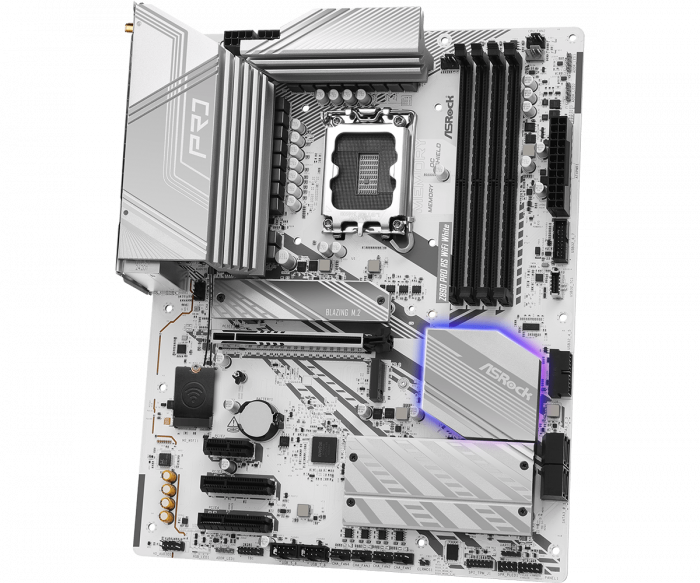 MB Asrock Z890 PRO RS WIFI WHITE LGA1851 [5]