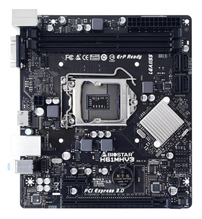 MB BIOSTAR H61MHV3 7.0 LGA 1155 [3]