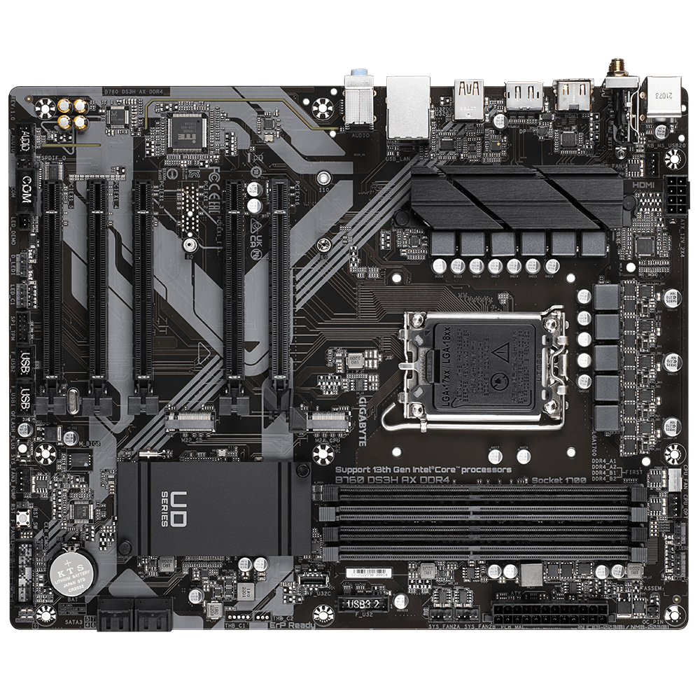MB GB B760 DS3H AX DDR4 LGA1700 DDR4 [3]