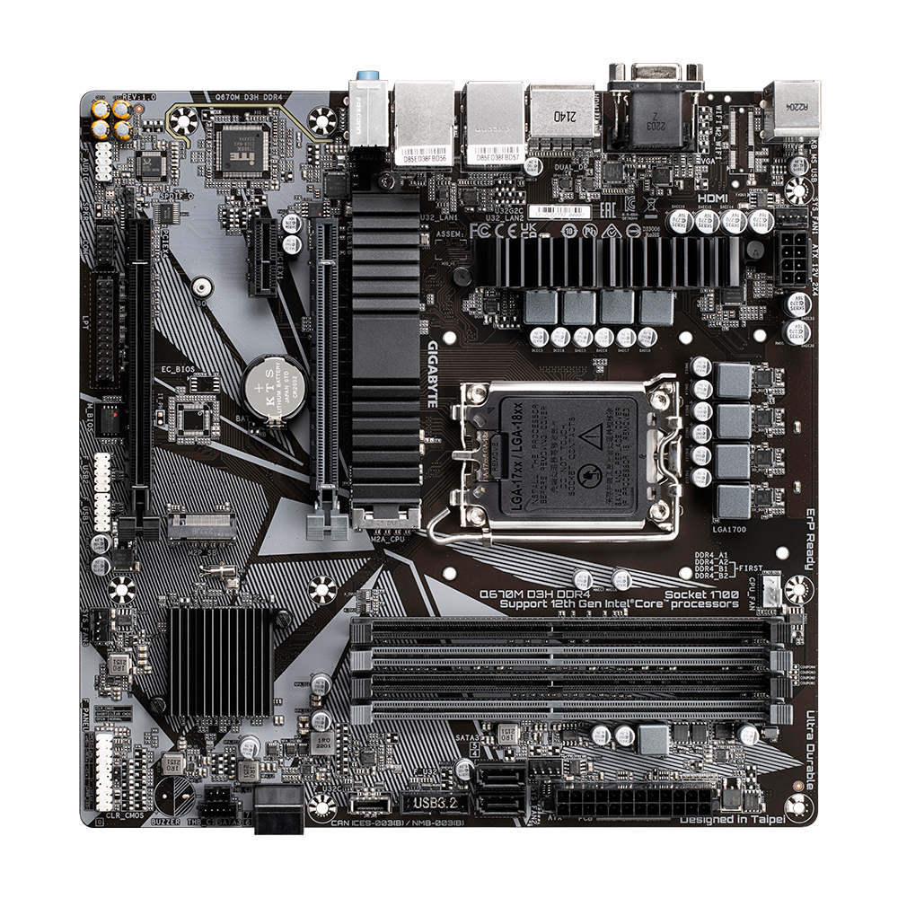MB Gigabyte Q670 D3H LGA1700 DDR4 [2]