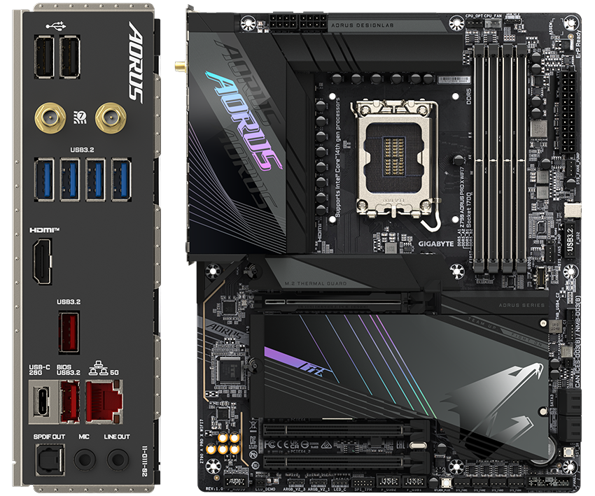 MB GIGABYTE Z790 AORUS PRO X WIFI7 [2]