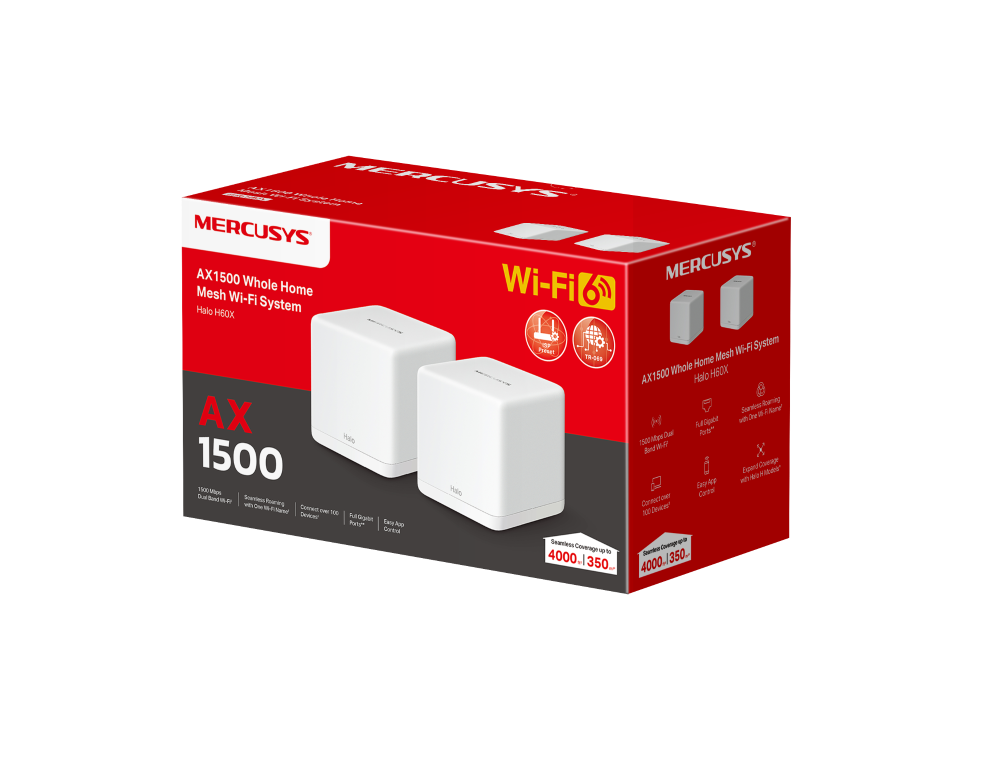 MERCUSYS HALO H60X WHOLE MESH WIFI6 2PK [4]