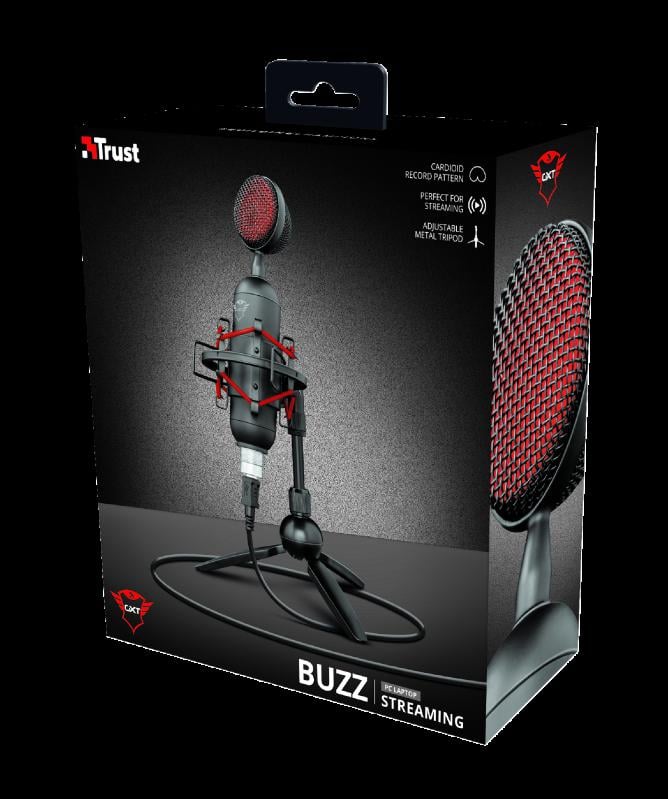 Microfon Trust GXT 244 Buzz cu fir, negr [9]