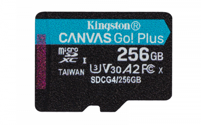 MicroSD Kingston Canvas GO Plus 256GB [1]