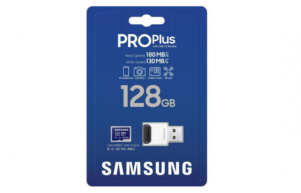 MICROSD PRO PLUS 128GB CL10 CARD READER [3]