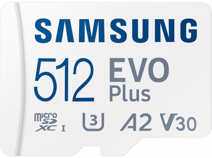 MICROSDXC EVO 512GB CL10 UHS1 W/ AD SM [1]