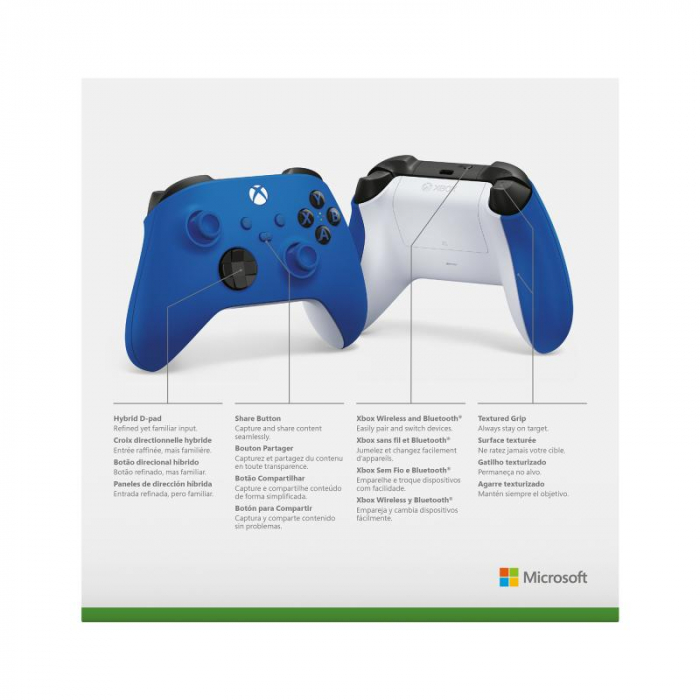 Microsoft xBox Controller Blue [8]