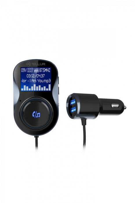 Modulator FM Bluetooth FMT-B4, negru [3]