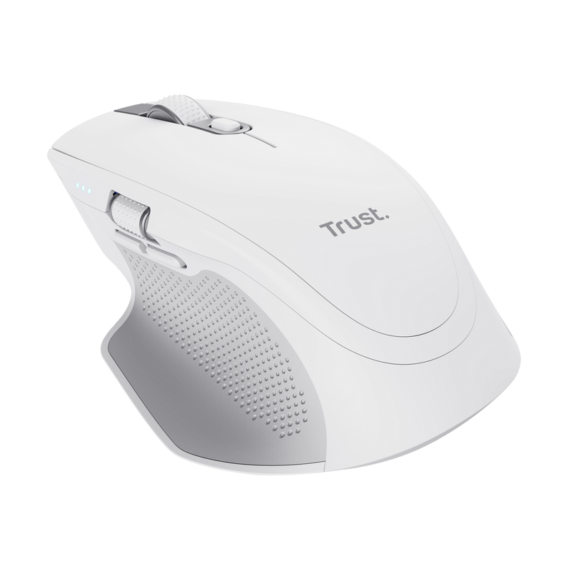 Mouse Trust Ozaa+ 3200 DPI, alb [3]