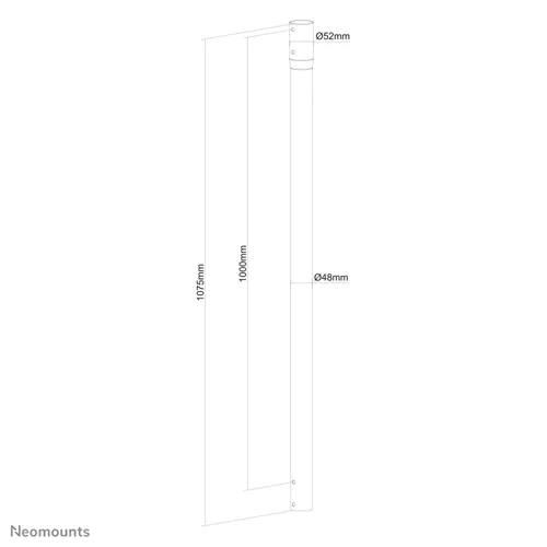 NM 100 cm extension pole FPMA-C340BLACK [3]