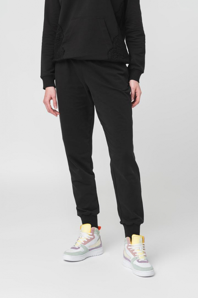 PANTALON DAMA COTON BLACK-XL [1]