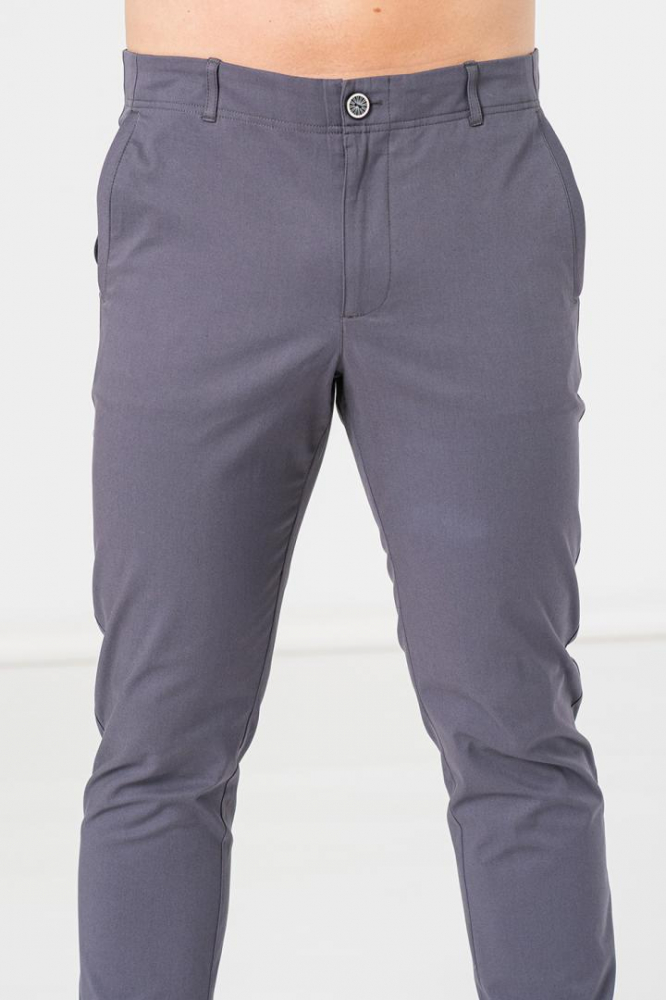 PANTALONI LUNG CASUAL BARBATI GREY L [5]