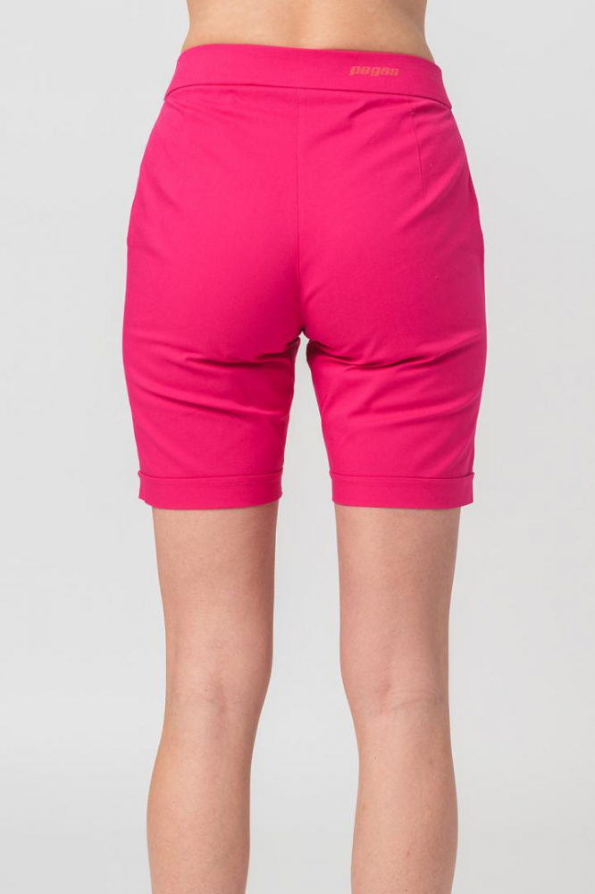 PANTALONI SCURT CASUAL FEMEI FUXIA XL [6]