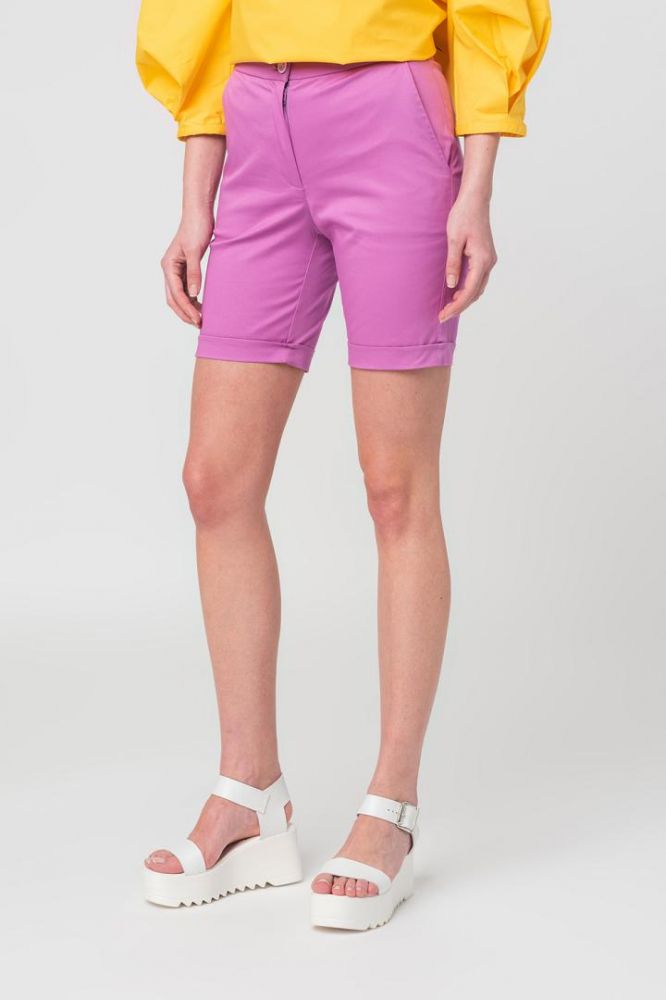 PANTALONI SCURT CASUAL FEMEI LILA XL [3]