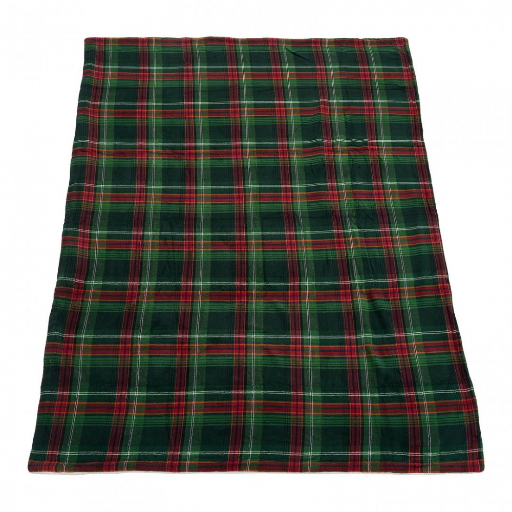 PATURA FLEECE150X200 CM- CAROURI VERZI [2]