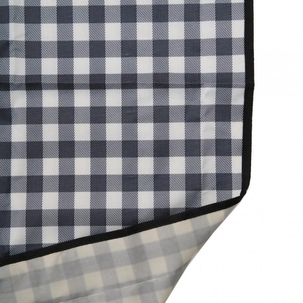 PATURA PICNIC 145X200 CM CAROURI NEGRU [3]