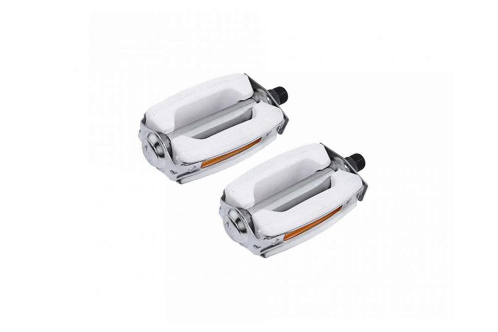 PEDALE LOWRIDER KRATE CU REFLECTOR, ALB [1]