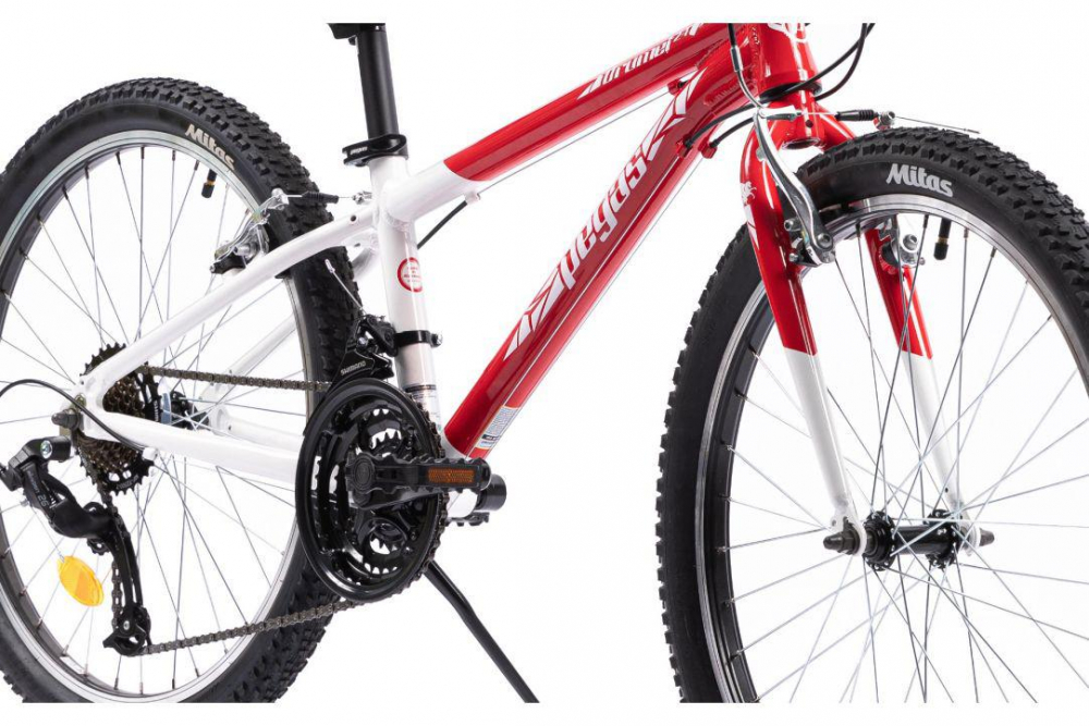 PEGAS MINI DRUMET 24'' ROSU ALB [5]