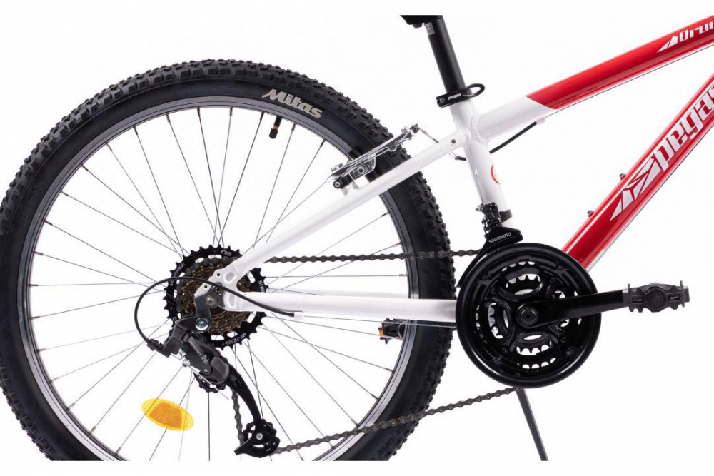 PEGAS MINI DRUMET 24'' ROSU ALB [10]