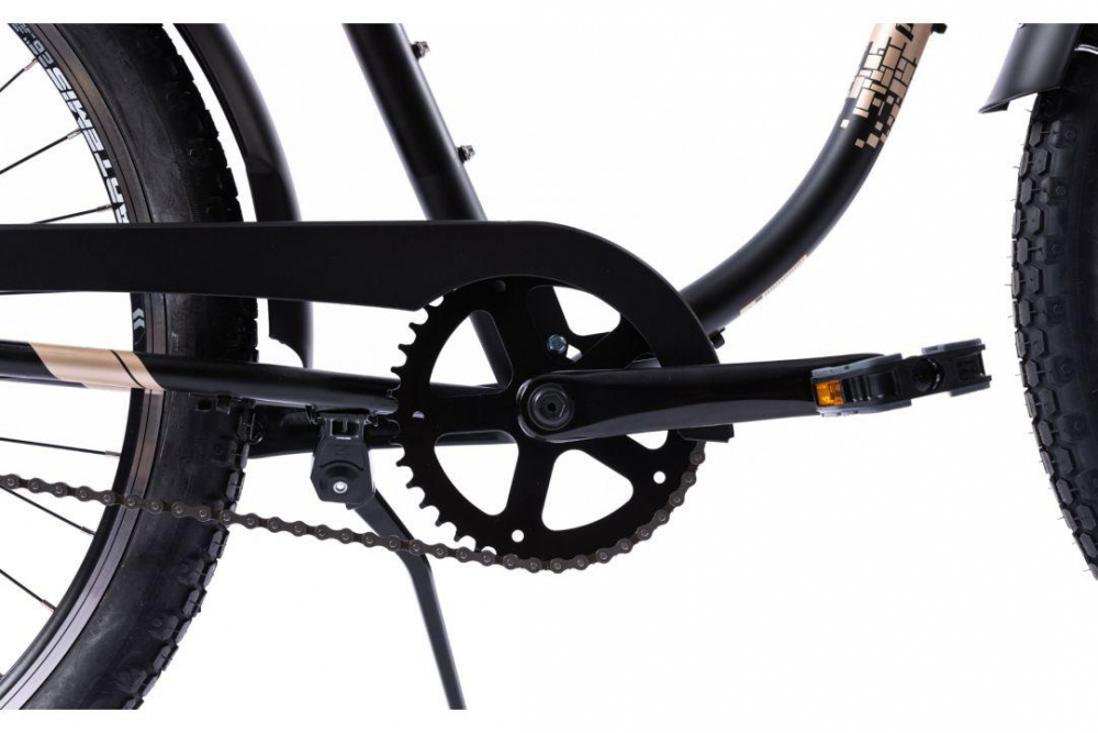 PEGAS STRADA 1 26'' OTEL 1S NEGRU MAT [7]