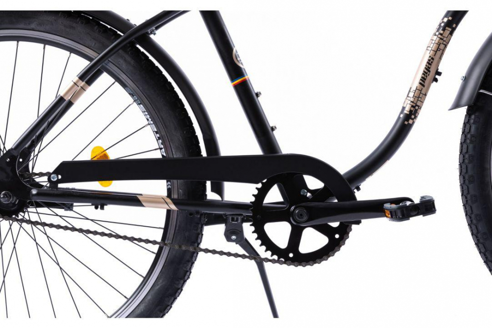PEGAS STRADA 1 26'' OTEL 1S NEGRU MAT [2]