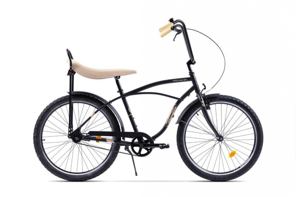 PEGAS STRADA 1 26'' OTEL 1S NEGRU MAT [1]