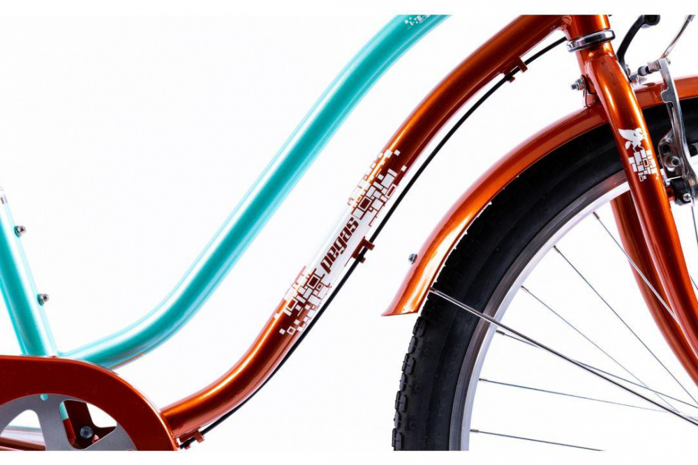 PEGAS STRADA 2 26'' ALUMINIU MARO VERDE [4]