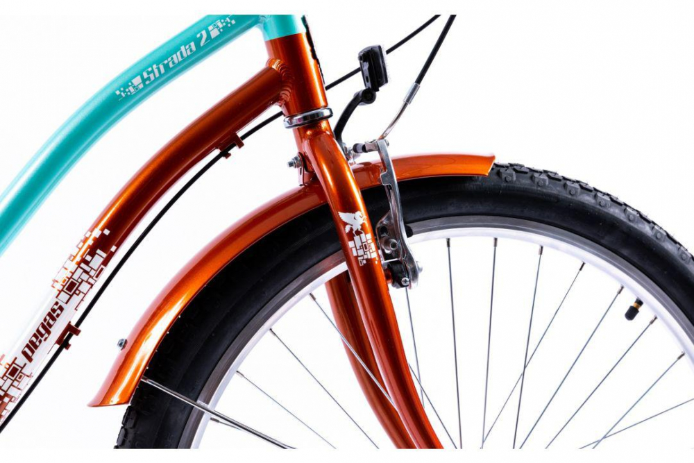 PEGAS STRADA 2 26'' ALUMINIU MARO VERDE [2]
