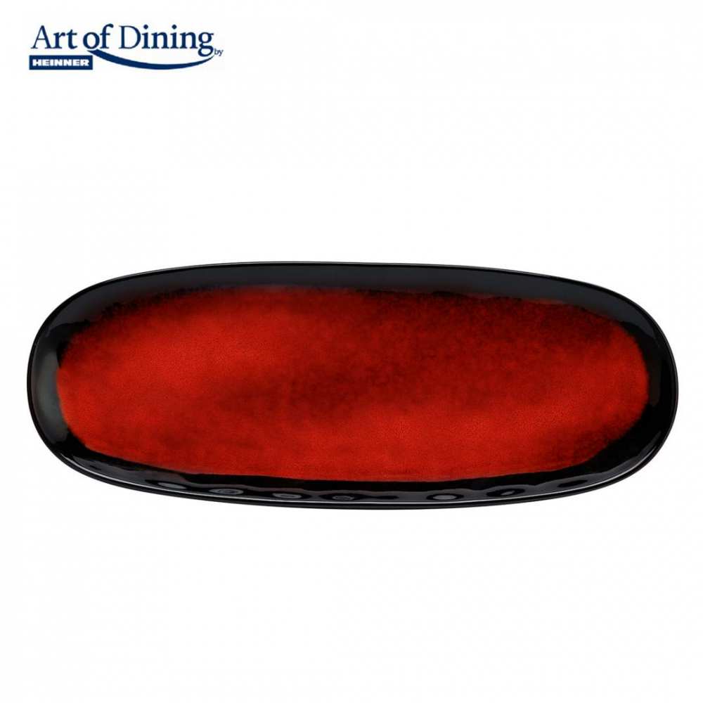 PLATOU CERAMICA 38x15 CM, VULCANO [1]