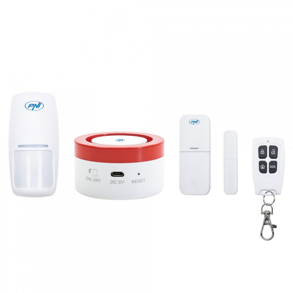 PNI KIT ALARMA WIRELESS PG600 [9]