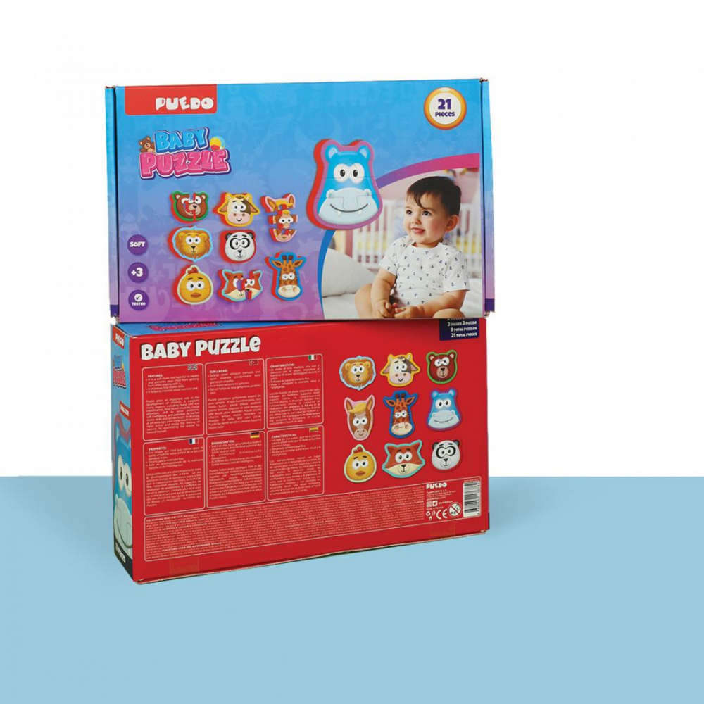 PUZZLE BABY DIN SPUMA, 21 PIESE [4]
