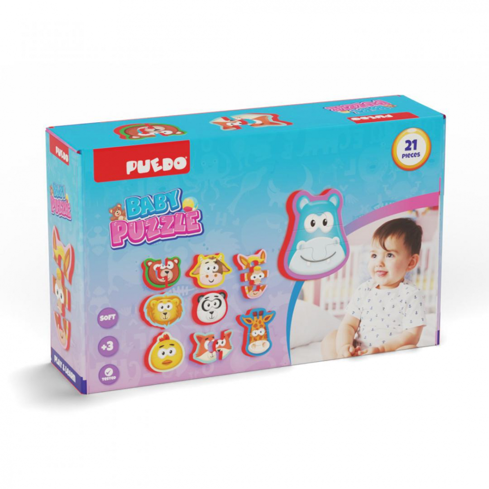 PUZZLE BABY DIN SPUMA, 21 PIESE [1]