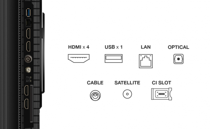 QLED TV 4K 75''(189 cm) TCL 75T8C [4]