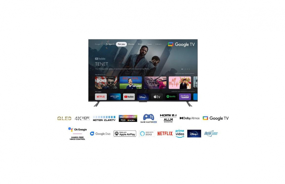 QLED TV 4K 85''(216cm) 120Hz TCL 85C645 [2]