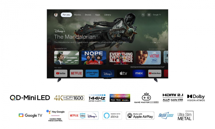 QLED TV 4K 98''(249cm) 240Hz TCL 98C805 [14]