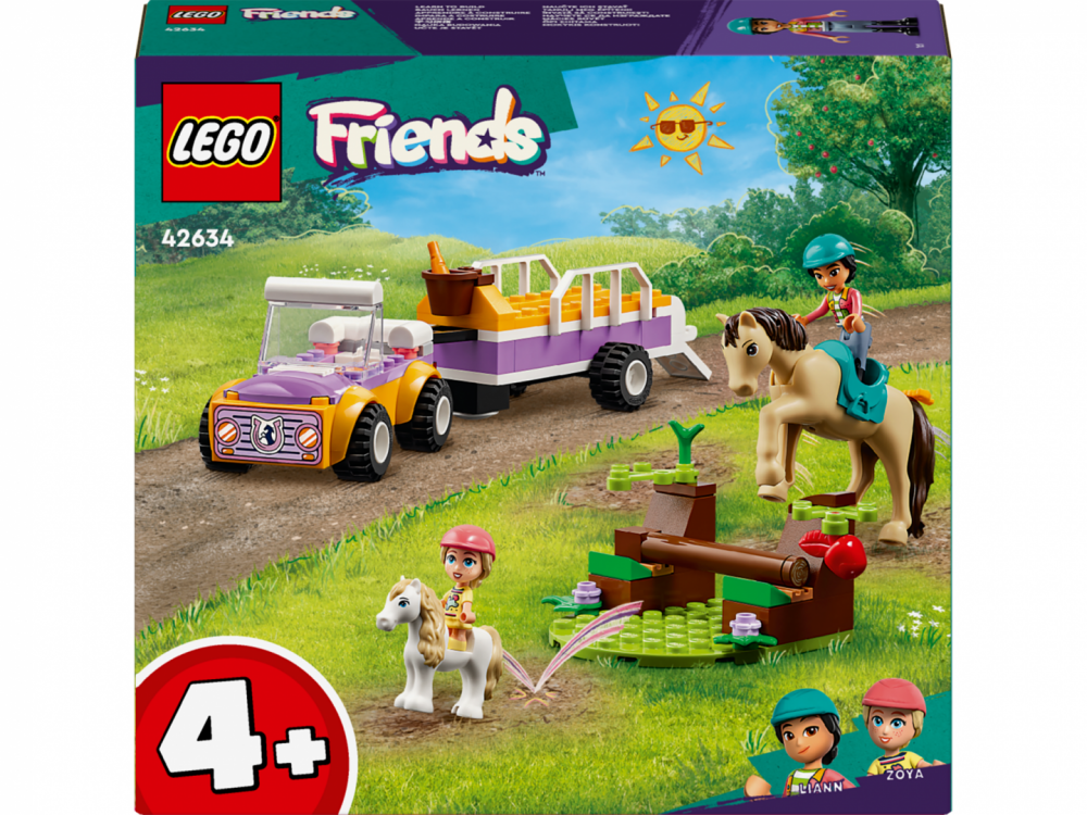 REMORCA CU PONEI SI CAL, LEGO 42634 [3]
