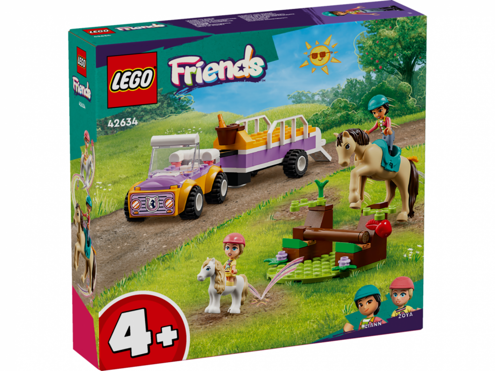 REMORCA CU PONEI SI CAL, LEGO 42634 [5]
