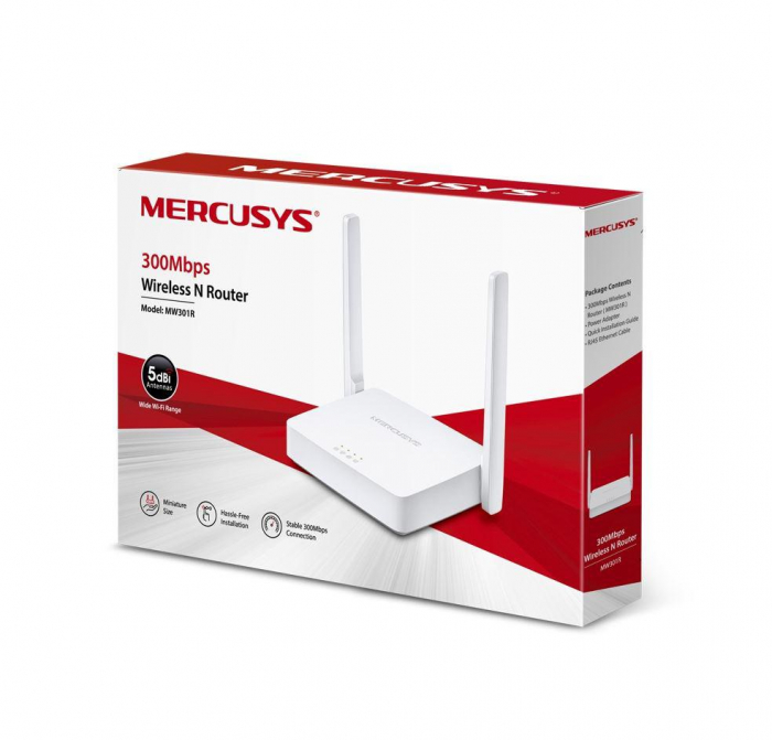 ROUTER WIRELESS MERCUSYS N300MBPS MW301R [3]